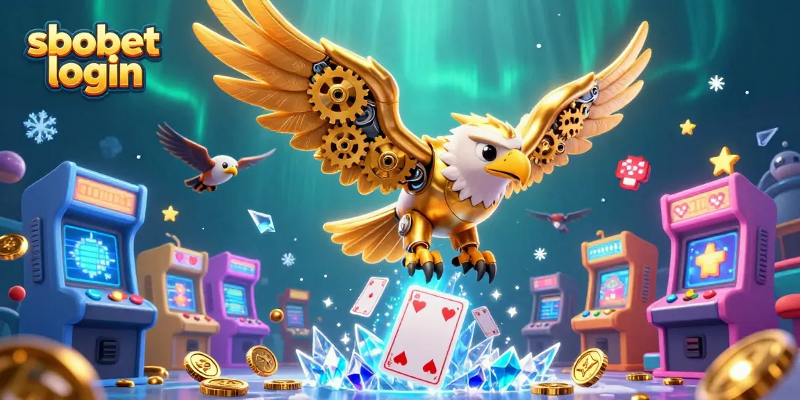 Engage with sbobet login to explore dynamic betting charades amid 3D casino graphics.