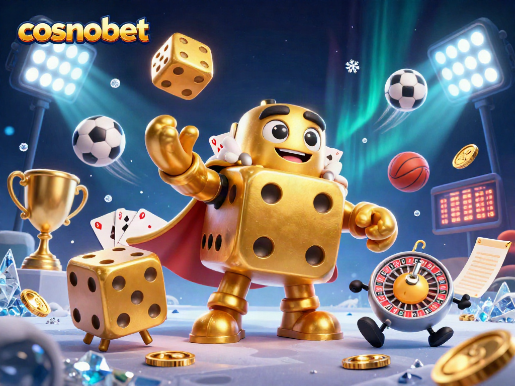 Experience the vibrant sports betting world with cosmobet's animated characters and dynamic game elements.